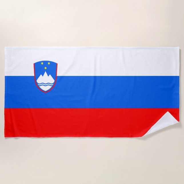 Serviette De Plage Slovénie (Devant)
