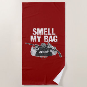 Serviette De Plage Smell My Bag (hockey stench)