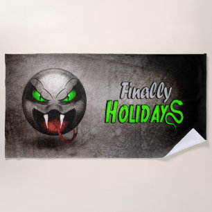 Serviette De Plage Snakemoji Vintage