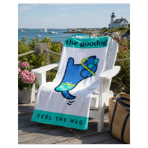 Serviette de plage Snorkel Pup