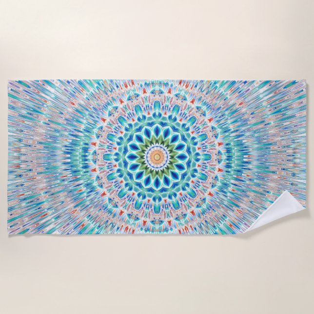 Serviette De Plage Source de l'Atlantique (Devant)