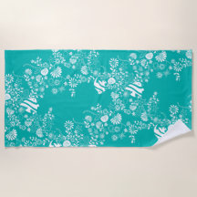 Sous l'océan Turquoise Motif