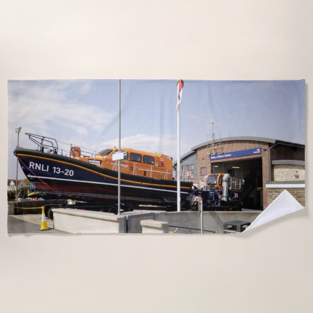 Serviette De Plage Soutien de la RNLI (Devant)