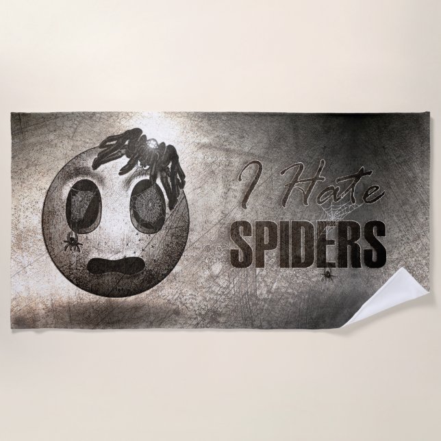 Serviette De Plage Spidermoji Vintage (Devant)