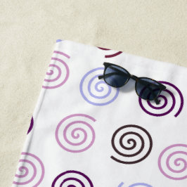 Serviette De Plage Spirales
