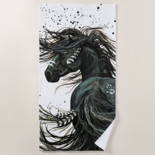 Serviette De Plage Spirit Horse Summer Towne par Bihrle