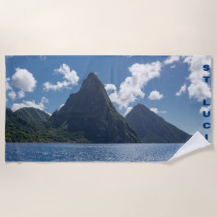 Serviette de plage St Lucia Piton