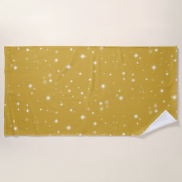 Serviette De Plage Starlight Boho Gold