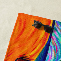 Serviette de plage Starry Sunset par Florida Girl