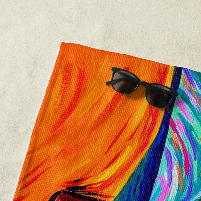 Serviette de plage Starry Sunset par Florida Girl (En situation)