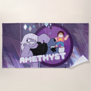 Serviette De Plage Steven Universe   Graphique de caractères d'améthy