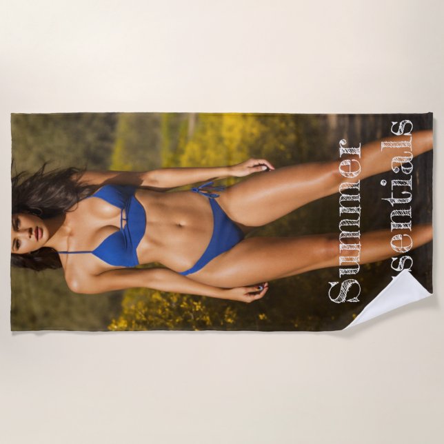 Serviette De Plage Summer Essentials Beach Towel (Devant)