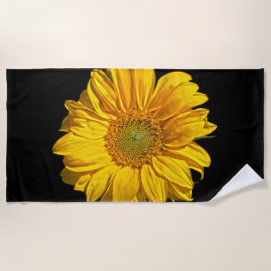 Serviette De Plage Sunflower btcna