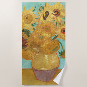 Serviette De Plage Sunflowers Vincent van Gogh