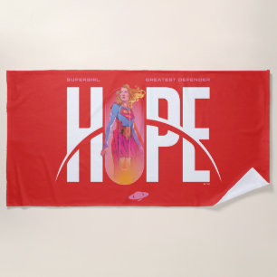 Serviette De Plage Supergirl Espoir