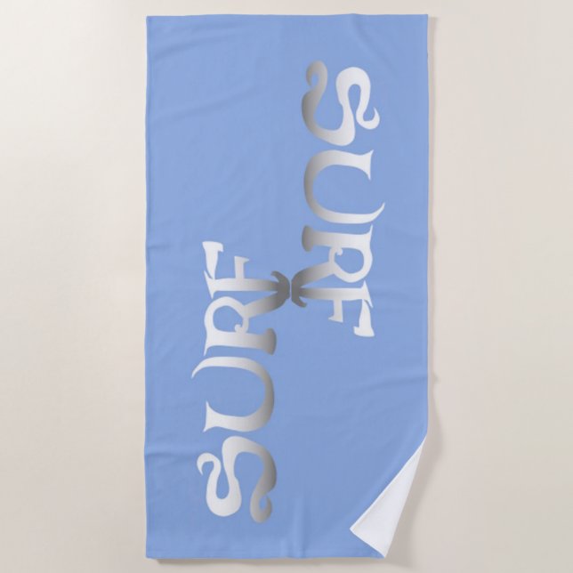 serviette de plage surf (Devant)