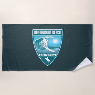 Serviette De Plage Surf Huntington Beach Californie