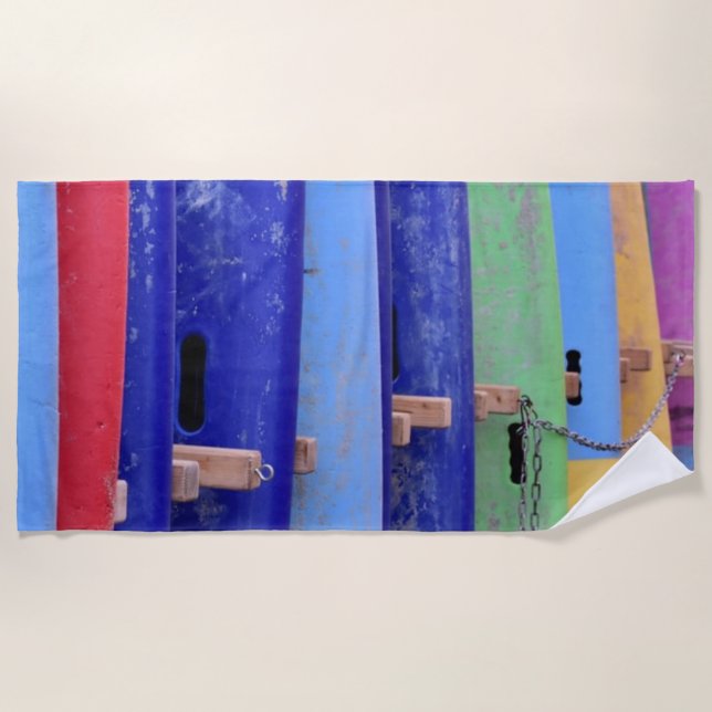 Serviette De Plage Surf vintage (Devant)