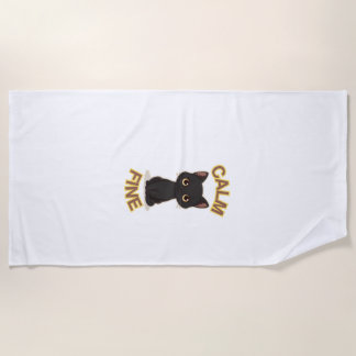 Serviette De Plage T-Shirt