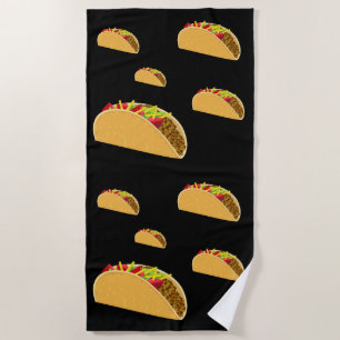 Serviette De Plage Taco Tuesday Design - Beach Towel