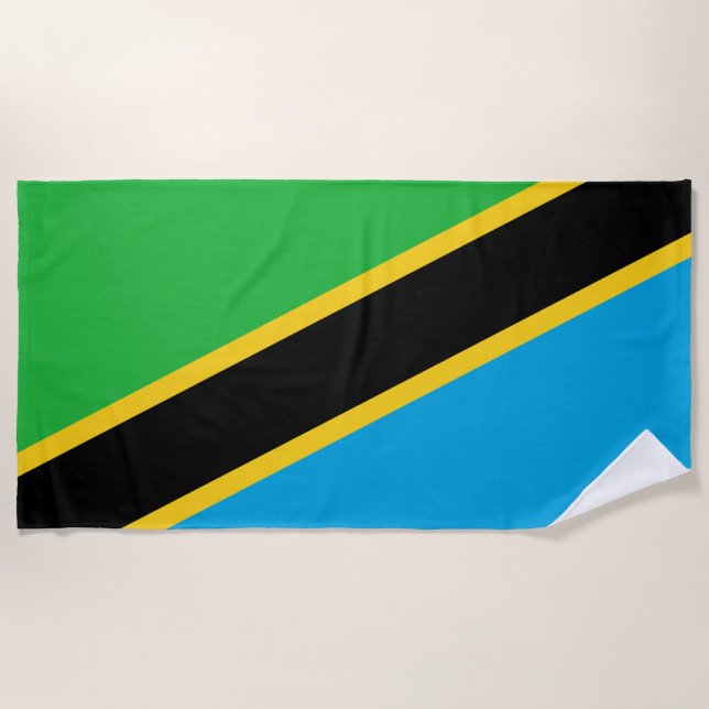 Serviette De Plage Tanzanie (Devant)