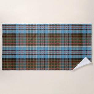 Serviette De Plage Tartan Clan Anderson À damiers