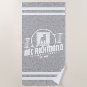 Serviette De Plage Ted Lasso AFC Richmond Graphisme de la bande d'a