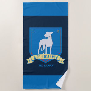 Serviette De Plage Ted Lasso Logo de l'équipe AFC Richmond