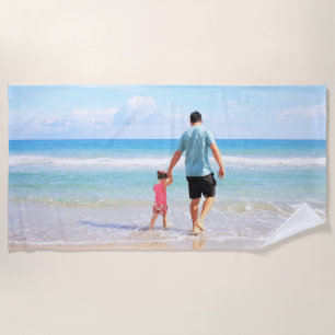 Serviette de plage Téléchargez votre photo
