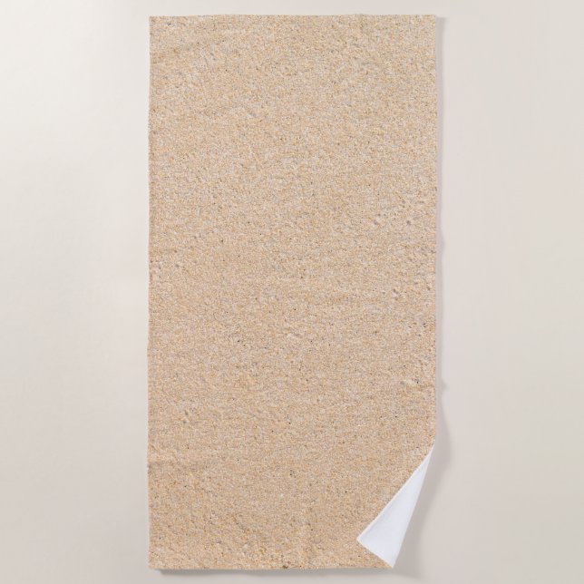 Serviette De Plage texture de sable (Devant)