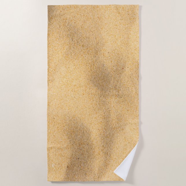 Serviette De Plage Texture de sable (Devant)