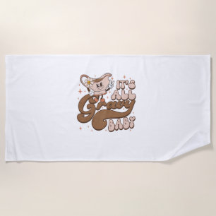 Serviette De Plage Thanksgiving super C'est tout Gravy Baby Thankful 