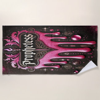 Serviette de plage "The Prophetess" : Sécher en to