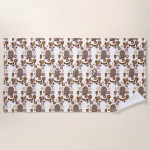 Serviette De Plage Thème de Steampunk Thunder_Cove