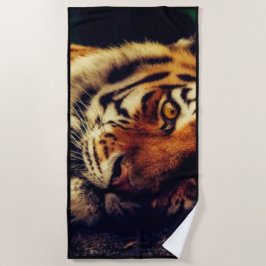 Serviette De Plage Tiger Beach Towne
