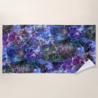 Serviette De Plage till the end of time, galactic space scape :
