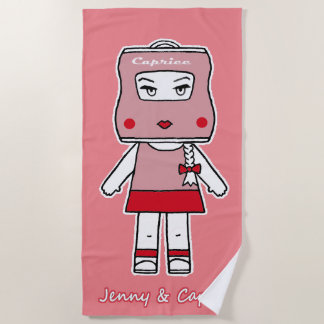 Serviette De Plage Torchon Caprice