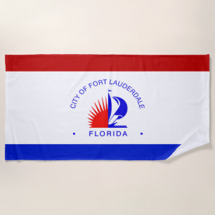 Serviette De Plage Torchon de plage de Fort Lauderdale
