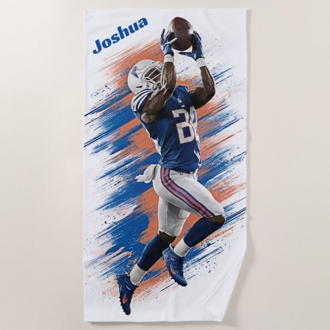 Serviette De Plage Touchdown Triumph (Devant)