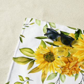 Serviette De Plage Tournesol 8