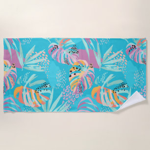 Serviette De Plage Tropical