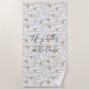 Serviette De Plage Tropical Ocean Beach Starfish