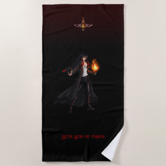 Serviette De Plage TSDS : Seth, Dieu du chaos