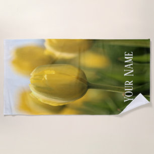 Serviette De Plage Tulipes solaires
