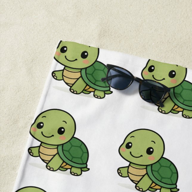 Serviette De Plage Turtle Beach Towel (En situation)