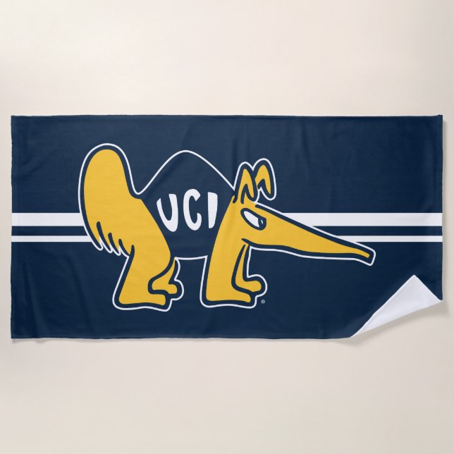 Serviette De Plage UC Irvine | Anteaters UCI (Devant)