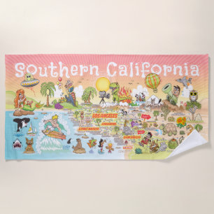 Serviette De Plage Ultimate SoCal Sunset Beach Towel