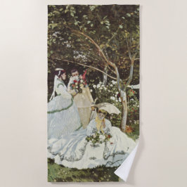 Serviette De Plage Un moulin à vent à Zaandam Claude Monet