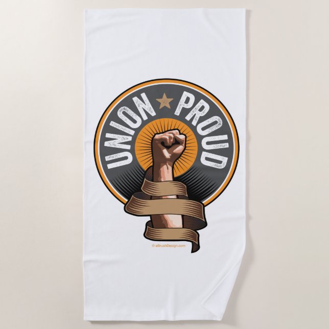 Serviette De Plage Union Fière (Devant)