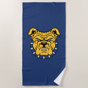 Serviette De Plage Université d'État NCA&T Tête de Bulldog